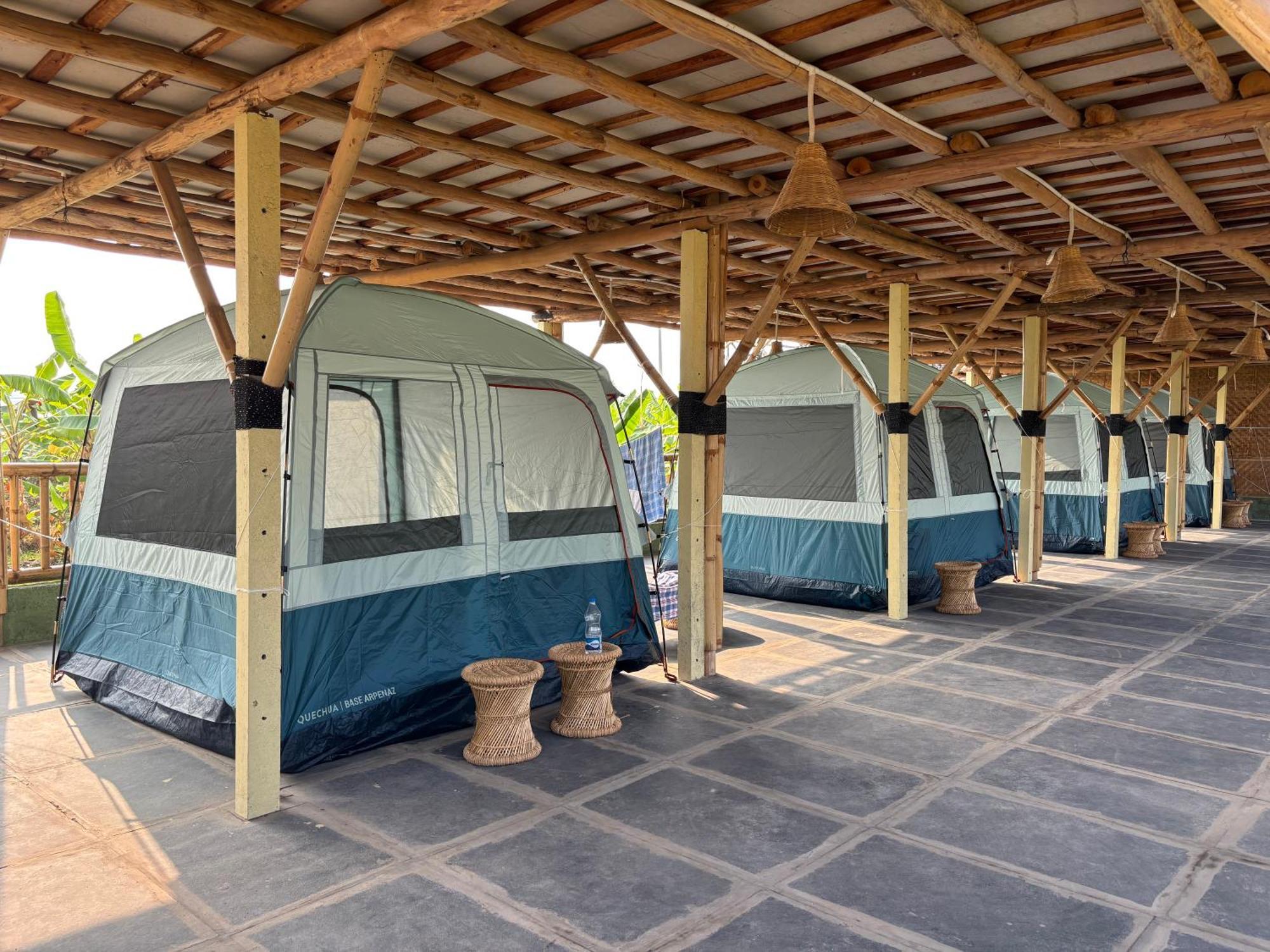 Mowgli'S Cafe Hampi & Guest House Exterior foto